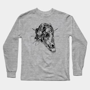 Sugar horse skull Long Sleeve T-Shirt